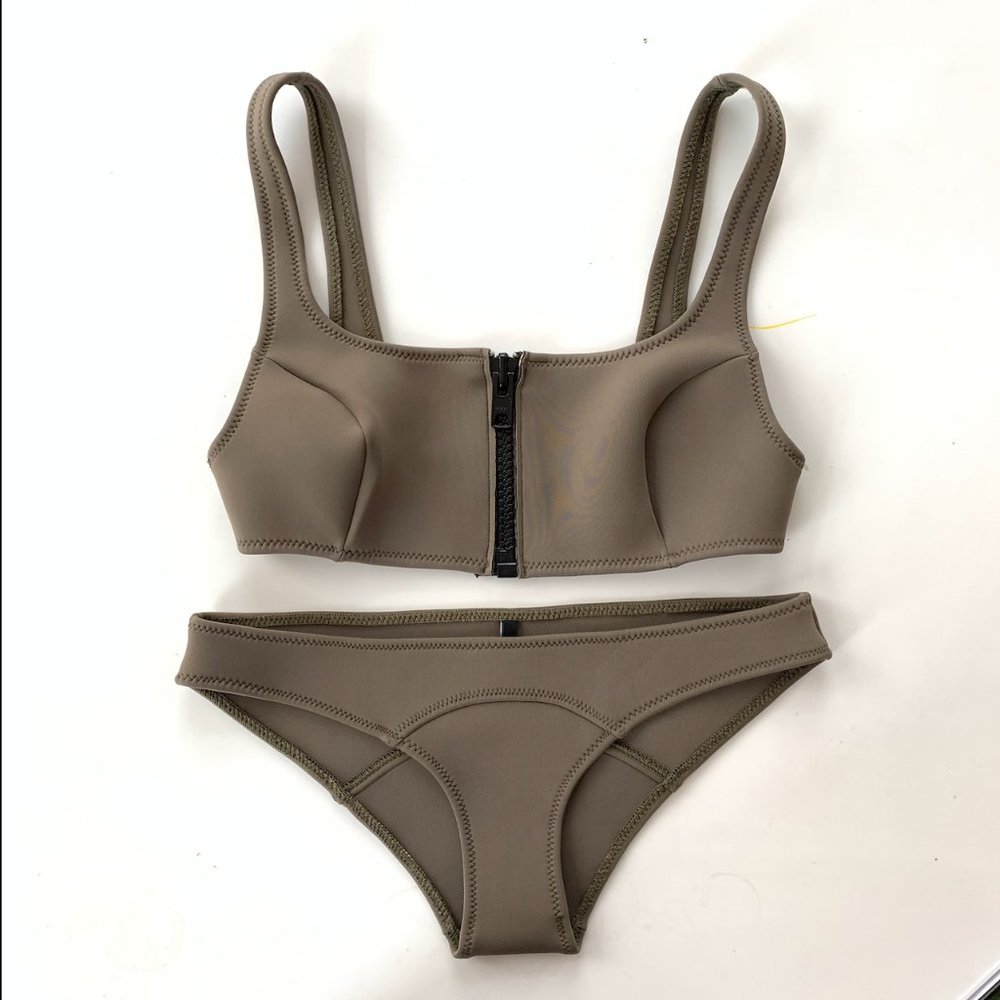 LISA MARIE FERNANDEZ two piece scuba swimsuit